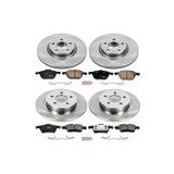PowerStop KOE4492 - Power Stop 04-05 Volvo S40 Front & Rear Autospecialty Brake Kit