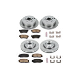 PowerStop KOE4447 - Power Stop 01-05 Hyundai Santa Fe Front & Rear Autospecialty Brake Kit