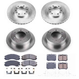 PowerStop KOE4402 - Power Stop 97-04 Mitsubishi Montero Sport Front & Rear Autospecialty Brake Kit