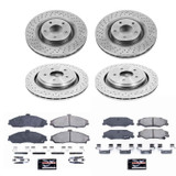 PowerStop KOE4400 - Power Stop 06-09 Cadillac XLR Front & Rear Autospecialty Brake Kit