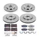 PowerStop KOE4148 - Power Stop 11-14 Ford Mustang Front & Rear Autospecialty Brake Kit
