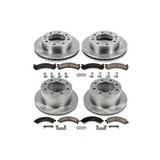PowerStop KOE4528 - Power Stop 03-08 Chevrolet Express 3500 Front & Rear Autospecialty Brake Kit