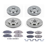 PowerStop KOE5450 - Power Stop 11-14 Ford Mustang Front & Rear Autospecialty Brake Kit
