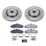 PowerStop KOE5158 - Power Stop 06-09 Cadillac XLR Front Autospecialty Brake Kit