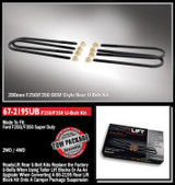 ReadyLIFT 67-2195UB - 1999-10 FORD F250/F350 U-Bolt Kit (390 Mm)