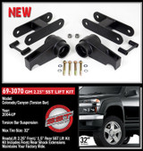ReadyLIFT 69-3070 - 2.25"F / 1.5"R SST Lift Kit - GM Colorado / Canyon / H3 2002-2012
