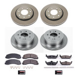PowerStop KOE5973 - Power Stop 10-11 Ford F-150 Front & Rear Autospecialty Brake Kit