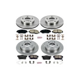 PowerStop KOE6320 - Power Stop 2012 Honda Civic Front & Rear Autospecialty Brake Kit