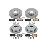 PowerStop KOE6511 - Power Stop 12-16 Kia Sportage Front & Rear Autospecialty Brake Kit
