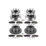 PowerStop KOE6527 - Power Stop 2012 Ford F-350 Super Duty Front & Rear Autospecialty Brake Kit