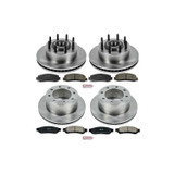 PowerStop KOE6551 - Power Stop 2012 Ford F-350 Super Duty Front & Rear Autospecialty Brake Kit