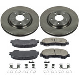 PowerStop KOE7036 - Power Stop 14-19 Nissan Rogue Front Autospecialty Brake Kit