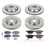 PowerStop KOE7253 - Power Stop 15-19 Volkswagen Golf R Front & Rear Autospecialty Brake Kit