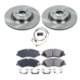 PowerStop KOE7079 - Power Stop 2017 Land Rover Discovery Front Autospecialty Brake Kit
