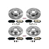 PowerStop KOE6965 - Power Stop 13-15 Mazda CX-5 Front & Rear Autospecialty Brake Kit