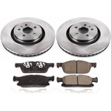 PowerStop KOE7143 - Power Stop 15-19 Ford Edge Front Autospecialty Brake Kit PowerStop KOE7143 - Power Stop 15-19 Ford Edge Front Autospecialty Brake Kit