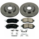 PowerStop KOE7215 - Power Stop 14-17 Nissan Leaf Front Autospecialty Brake Kit