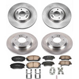 PowerStop KOE7508 - Power Stop 2016 Hyundai Sonata Front & Rear Autospecialty Brake Kit