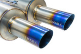 Remark RK-C2076H-01T - 2017+ Honda Civic Type-R FK8 Full Titanium Cat-Back Exhaust