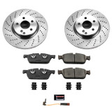 PowerStop KOE7496 - Power Stop 2014 Mercedes-Benz C300 Front Autospecialty Brake Kit