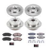 PowerStop KOE7926 - Power Stop 17-19 Subaru Impreza Front & Rear Autospecialty Brake Kit