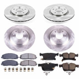 PowerStop KOE7841 - Power Stop 17-19 Chrysler Pacifica Front & Rear Autospecialty Brake Kit