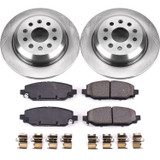 PowerStop KOE7942 - Power Stop 18-19 Jeep Wrangler Rear Autospecialty Brake Kit