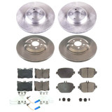 PowerStop KOE8106 - Power Stop 17-18 Mercedes-Benz E43 AMG Front & Rear Autospecialty Brake Kit
