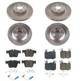 PowerStop KOE8352 - Power Stop 2019 Mercedes-Benz GLC300 Front & Rear Autospecialty Brake Kit