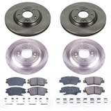 PowerStop KOE8010 - Power Stop 17-18 Kia Sportage Front & Rear Autospecialty Brake Kit