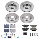 PowerStop KOE8050 - Power Stop 2018 Mercedes-Benz C350e Front & Rear Autospecialty Brake Kit PowerStop KOE8050 - Power Stop 2018 Mercedes-Benz C350e Front & Rear Autospecialty Brake Kit