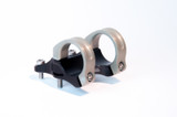 Renthal STM114-BKAG - Integra 35 Handlebar Clamp 45 mm./ +10 Rise