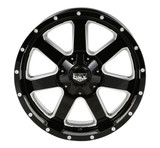 REV Wheels 885M-2903512 - Off Road 885 Series - 20x9 - 4.53 BS - 6x5.5 / 6x135