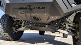Road Armor 3141XFSPB - 14-15 Chevy 1500 SPARTAN Front Bumper Bolt-On Skid Plate - Tex Blk