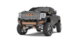 Road Armor 2202DF-B0-P2-MD-BH - 20-22 GMC 2500 iD Front Bumper / Shackles / X2 Cube / Mesh iD Pattern / HDWR Kit