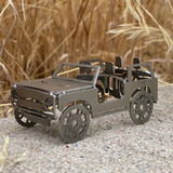 Rock Slide Engineering AC-PR-BDB - Bronco Business Card Holder Flat Stainless Steel Bendy Bronco