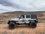 Rock Slide Engineering AX-SS-RG-JK4 - JK 4 Door Step Slider Rocker Guards