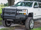 Road Armor 315VF6B - 15-19 Chevy 2500 Vaquero Front Bumper Full Guard - Tex Blk
