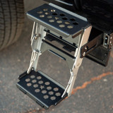 Rock Slide Engineering RS-970 - R-STEP 9 Inch Wide For 2016-2023 Toyota Tacoma Bed Step Attachment Brackets Behind Passenger Rear Tire
