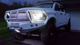 Road Armor 408R2B-NW - 10-18 Ram 2500 Stealth Front Bumper w/Titan II Guard - Tex Blk