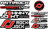 RockJock RJ-700000-1 - Sticker Pack Black Background