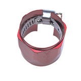 Russell 620270 - Performance -8 AN Anodized Red Tube Seal Hose End For 3/8in Fuel Hose