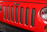 Rugged Ridge 11401.22 - Grille Insert Satin Stainless 07-18 Jeep Wrangler