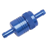 Russell 645080 - Performance Blue Street Fuel Filter (3in Length 1-1/8in diameter 5/16in inlet/outlet)