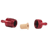 Russell 645070 - Performance Red Street Fuel Filter (3in Length 1-1/8in diameter 5/16in inlet/outlet)
