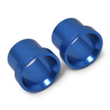 Russell 660660 - Performance -8 AN Tube Sleeve 1/2in dia. (Blue) (2 pcs.)