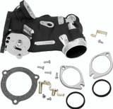 S&S Cycle 170-0342 - 02-05 BT Size 410 Cable Operated Throttle Body Kit - Wrinkle Black
