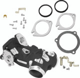 S&S Cycle 170-0345 - 2006+ BT Size Code 417 Throttle Body Kit - Wrinkle Black