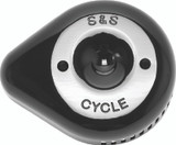 S&S Cycle 170-0533 - Stealth Slasher Teardrop Air Cleaner Cover - Gloss Black