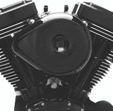 S&S Cycle 170-0527B - 2007+ XL Sportster Models w/ Stock EFI Stealth Air Cleaner Kit w/ Black Teardrop Cover